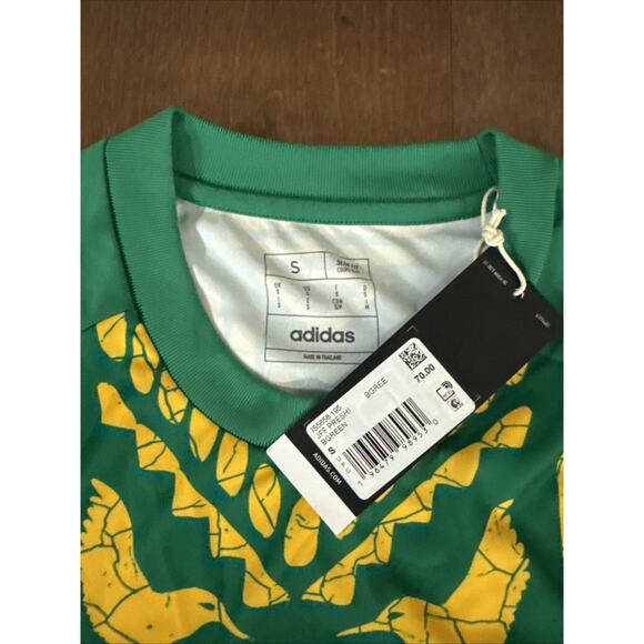 Adidas Jamaica Football Federation Jersey AeroReady Slim Fit Adult Small NWT - Picture 2 of 3